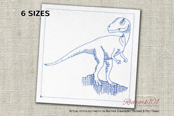Allosaurus Lineart: A Seasonal Embroidery Review