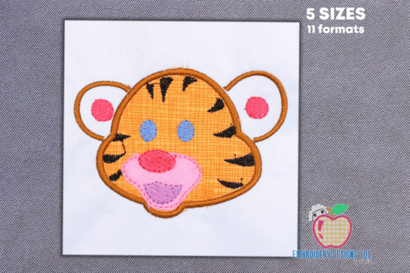Baby Tiger Applique Design: A Designer's Review