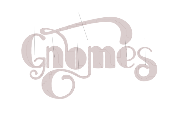 Gnomes Brown: A Designer's Take on Earthy Embroidery Charm