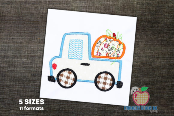 Pumpkin Truck Applique: A Festive Review for Holiday Makers
