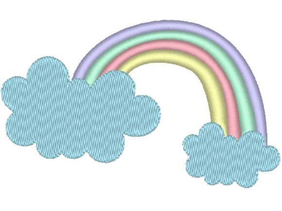 Rainbow and Clouds: A Seasonal Embroidery Review