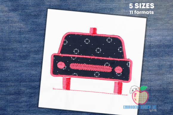 Review: Car with Front Look Applique for Boutique Sweatshirts