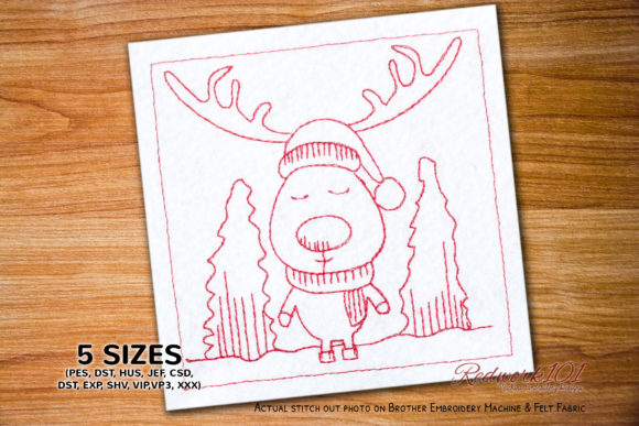 Review: Christmas Reindeer Machine Design for Craft Fairs