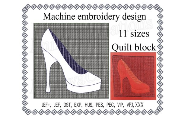 Review: Quilt Block Shoe with Butterfly for Holiday Sales