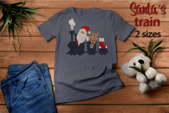 Review: Santa Coming by Train for Holiday Apparel