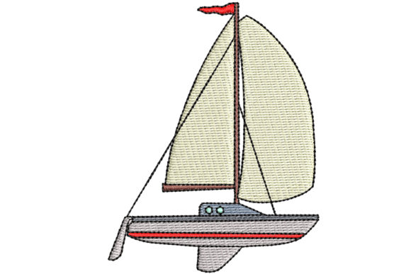 Sail Boat Embroidery Review: A Nautical Gem for 4x4 Hoops